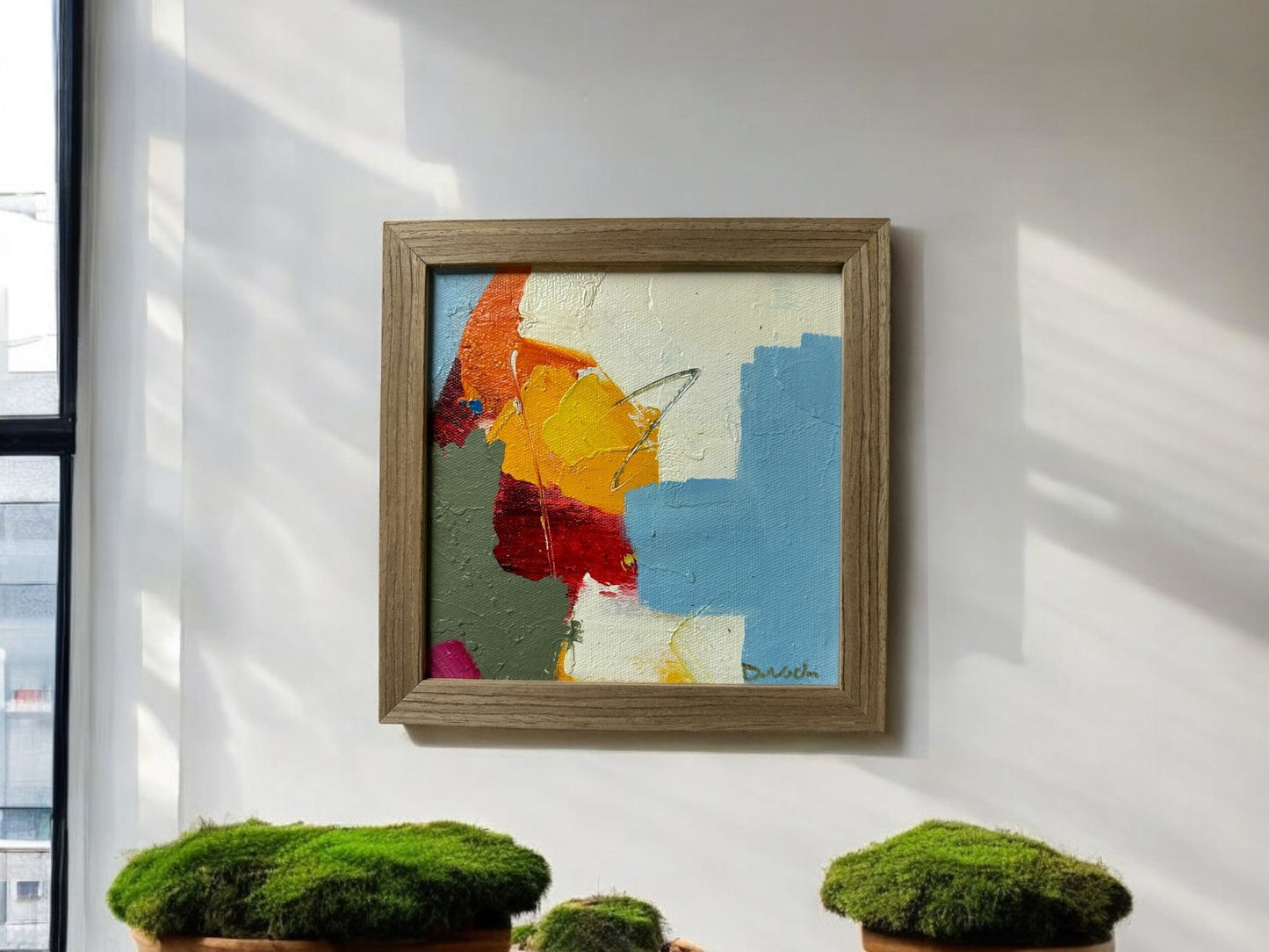 Collage of Color - Mixed Media - 1034 - The Artful