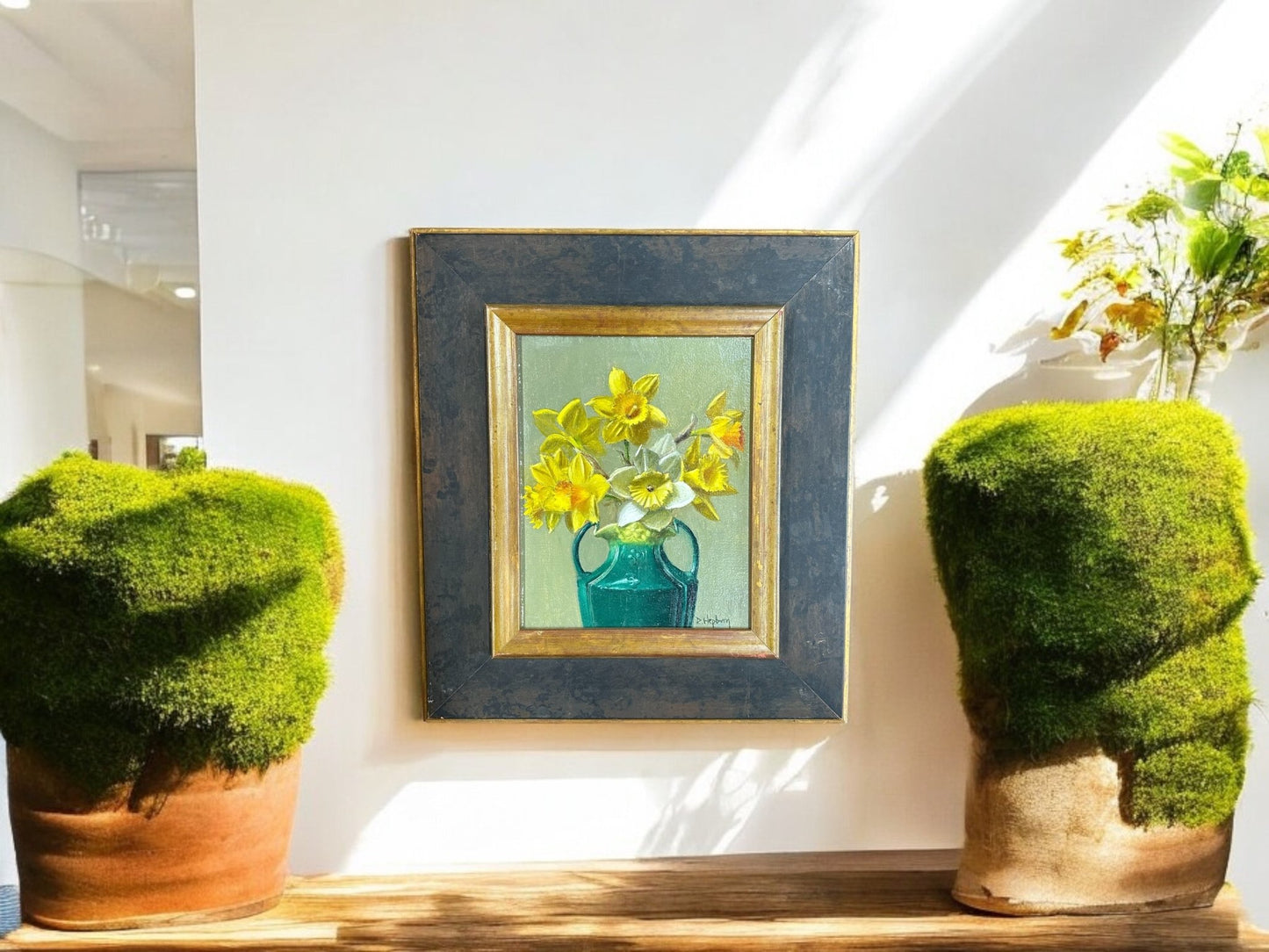 Lilly’s in vase - Oil on canvas - 1099 - The Artful