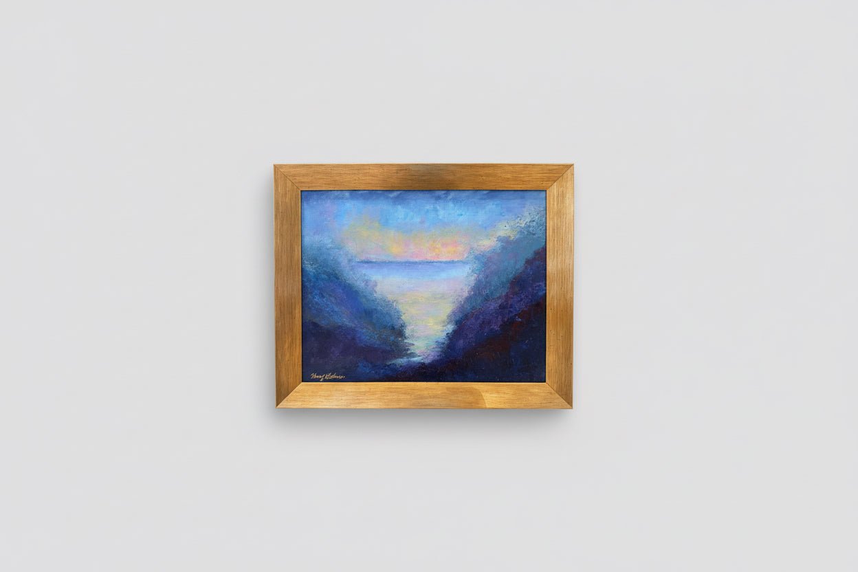 Henry Leshner - Hidden Cove - Oil on Panel - The Artful