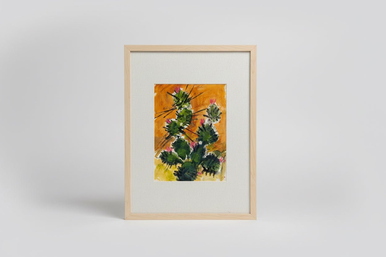 Angela Reed - Cacti - Mixed Media - The Artful