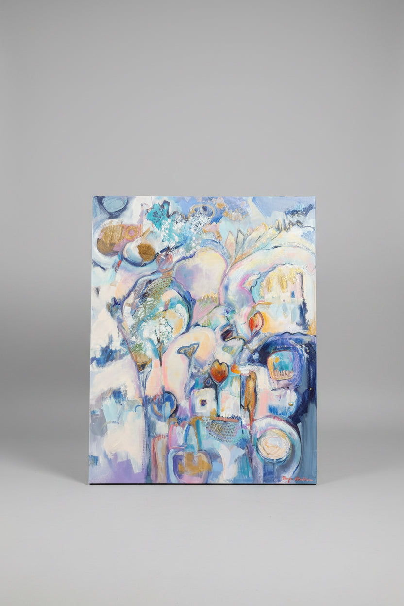 Pillar of Cloud 4 - Painting - Monique Sarkessian