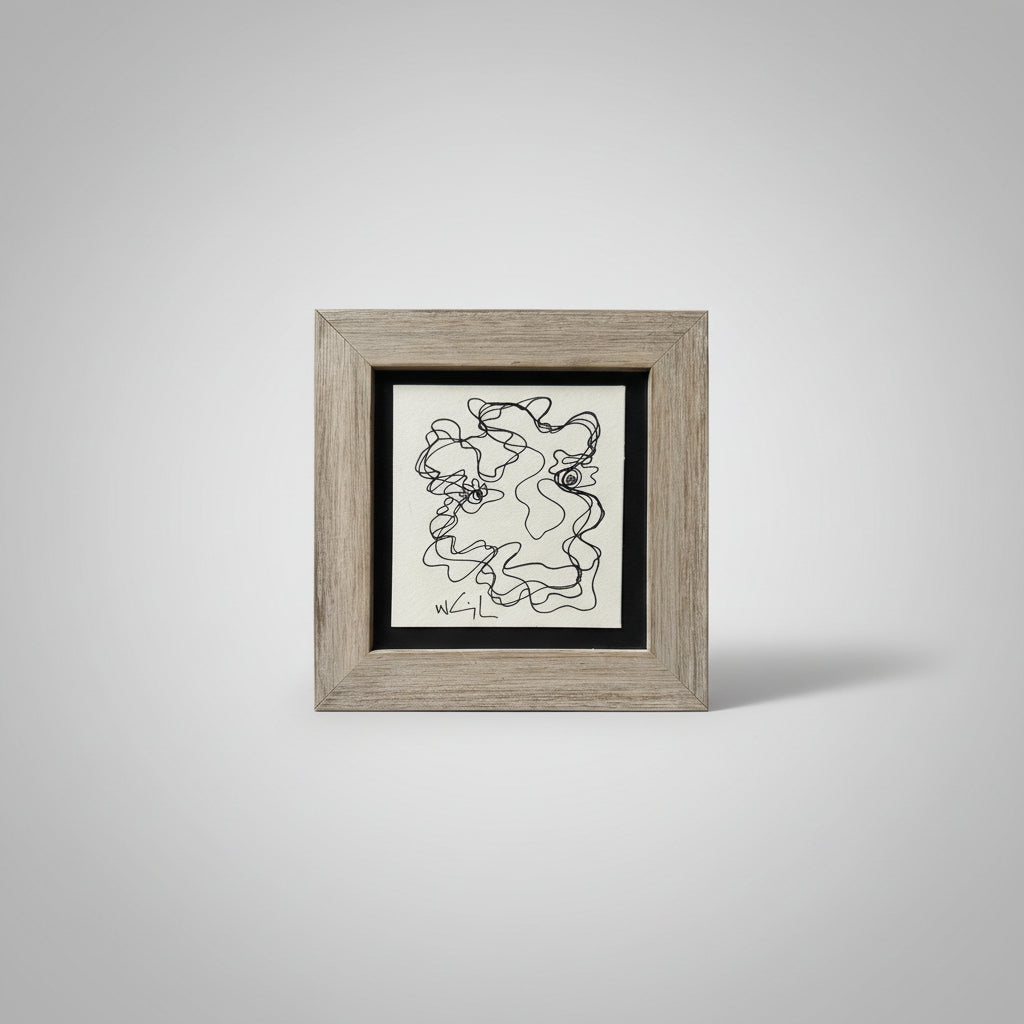 Scribble Faces - Wayne Cunningham - 1082 - The Artful