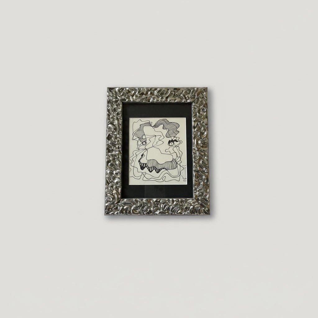 Scribble Faces - Wayne Cunningham - 1025 - The Artful