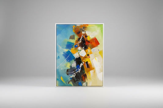 A Palette of Color - Ree Chin - Oil Painting - The Artful