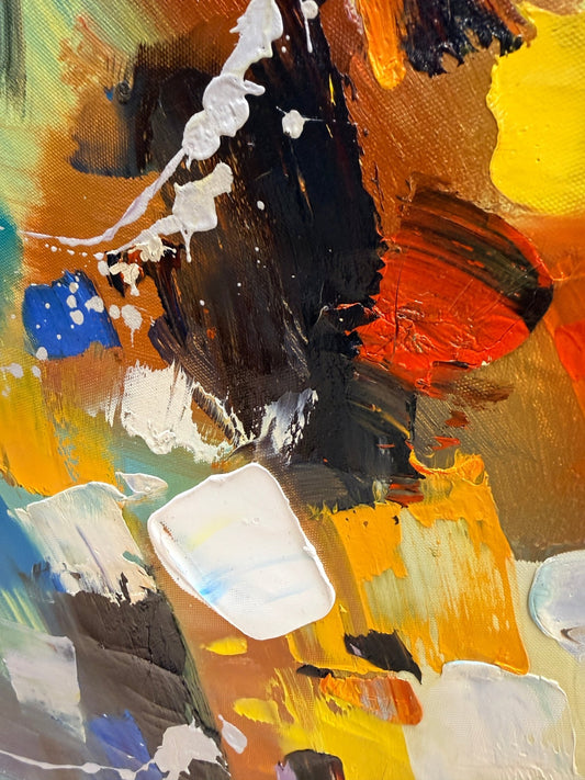 A Palette of Color - Ree Chin - Oil Painting - The Artful