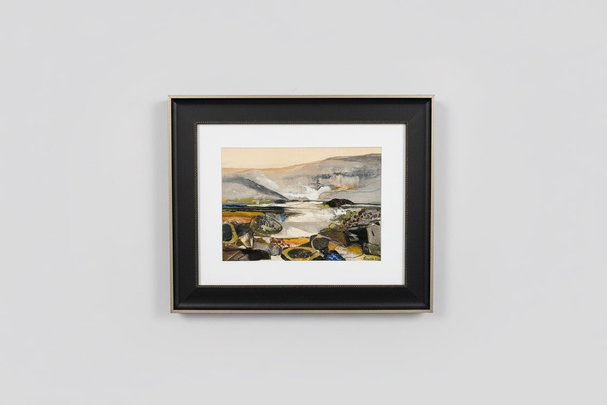 Bonnie Vandenberg - Stonescape - Acrylic on Paper - The Artful